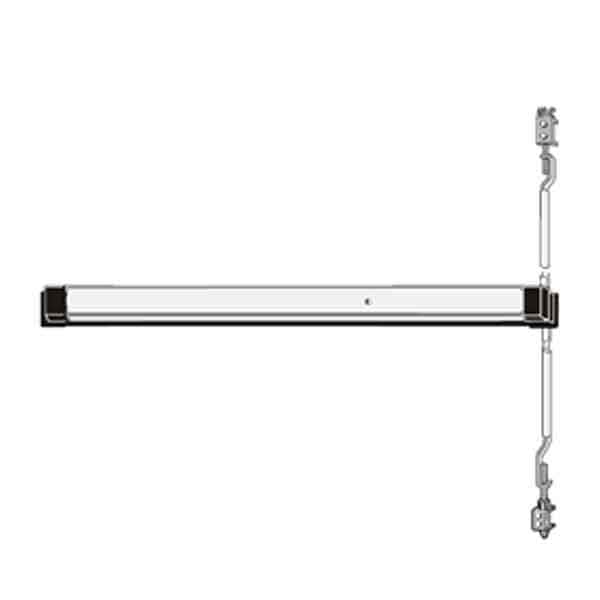 Adams Rite 8600 Series Grade 1 Concealed Vertical Rod Exit Device, Exit Only, 36" x 96",